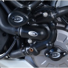 R&G Racing LHS Engine Case Cover (remove OEM water pump cover to fit) for Ducati Multistrada 1260(S) '18-'20